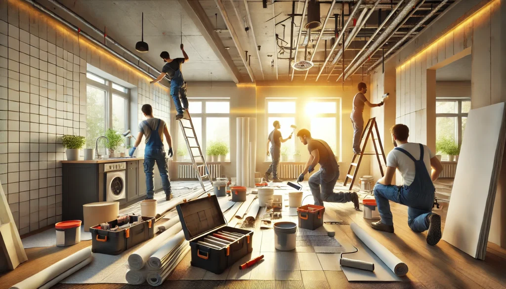 بازسازی واحد آپارتمانی