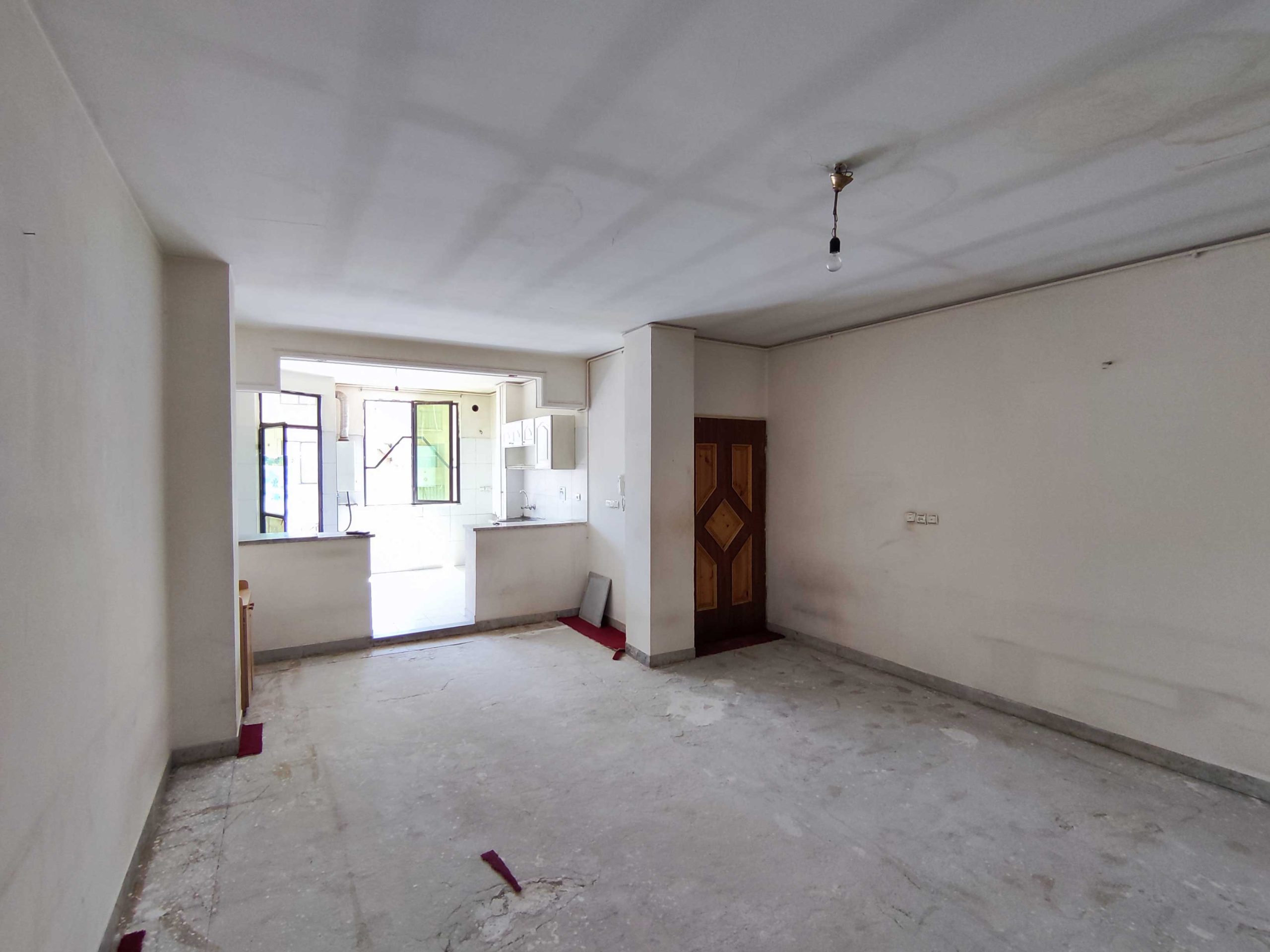 قبل بازسازی سالن آپارتمان