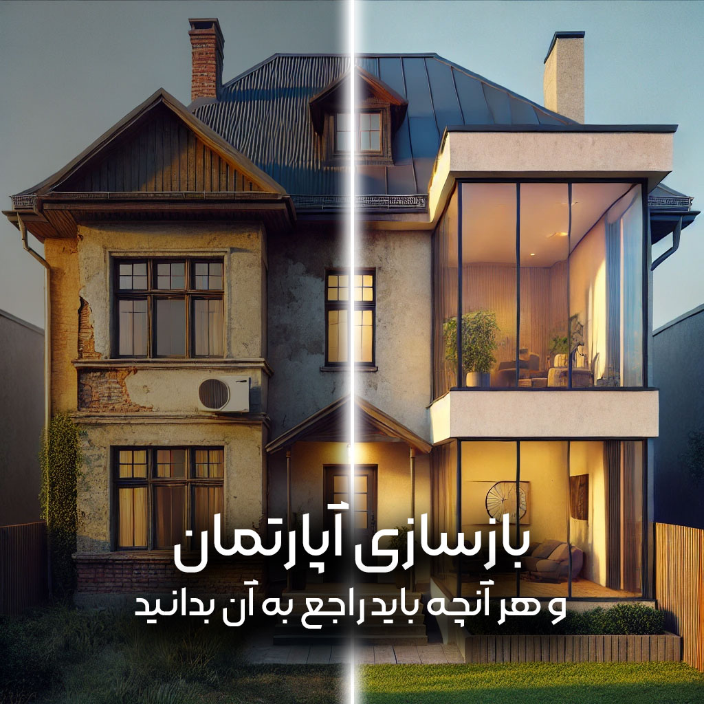 تصویر شاخص بازسازی آپارتمان